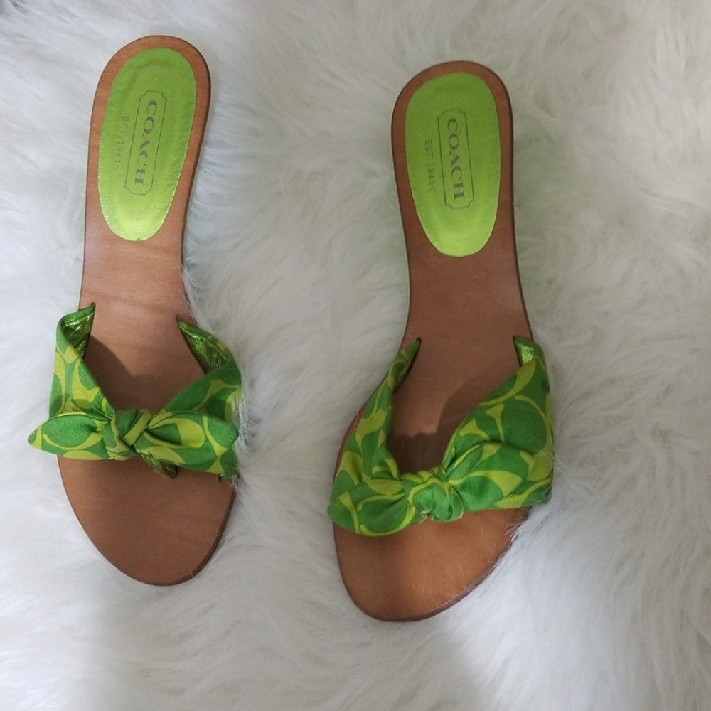 Coach sandals